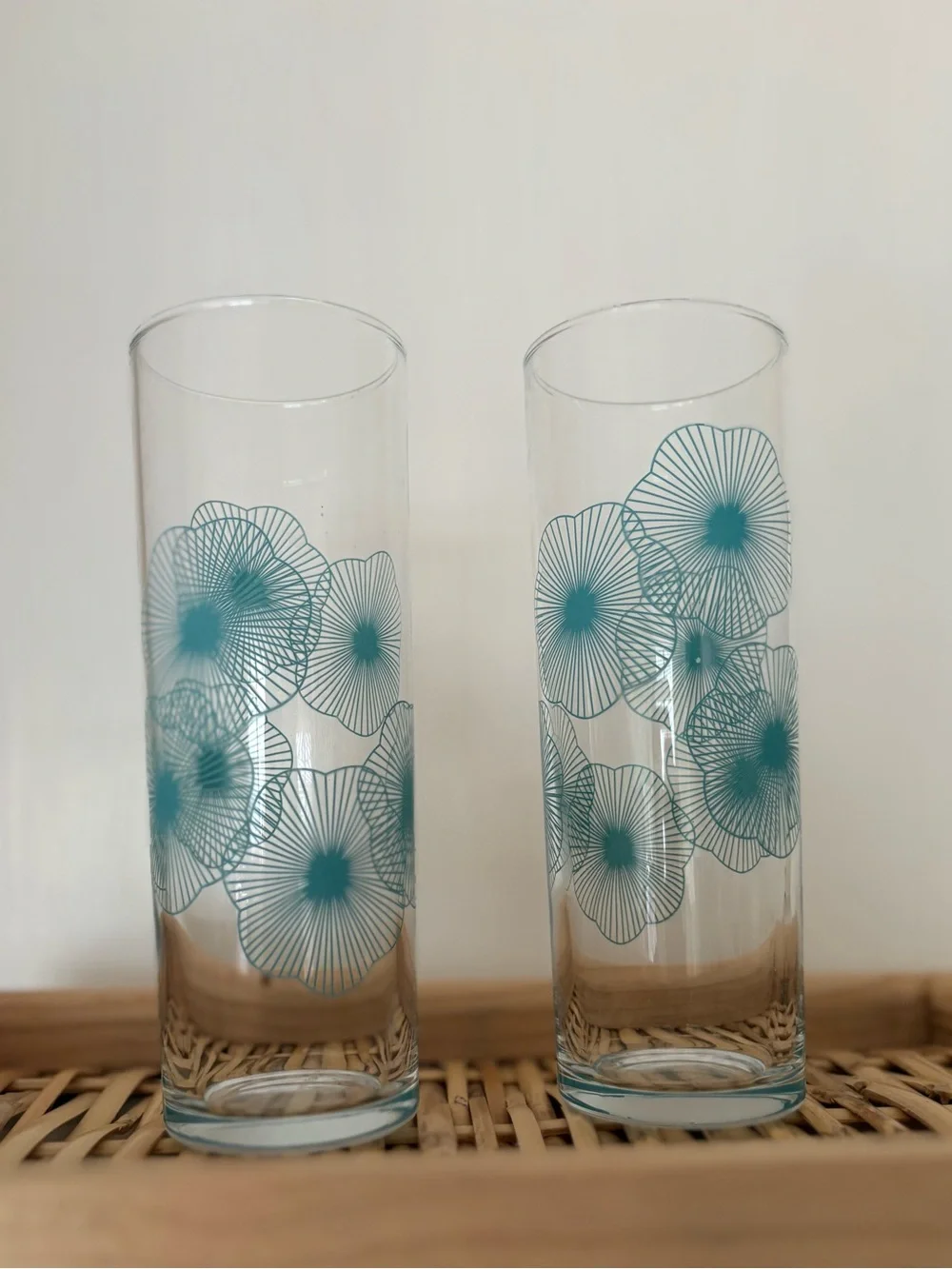Set of 2 vintage IKEA Tom Collins tumblers